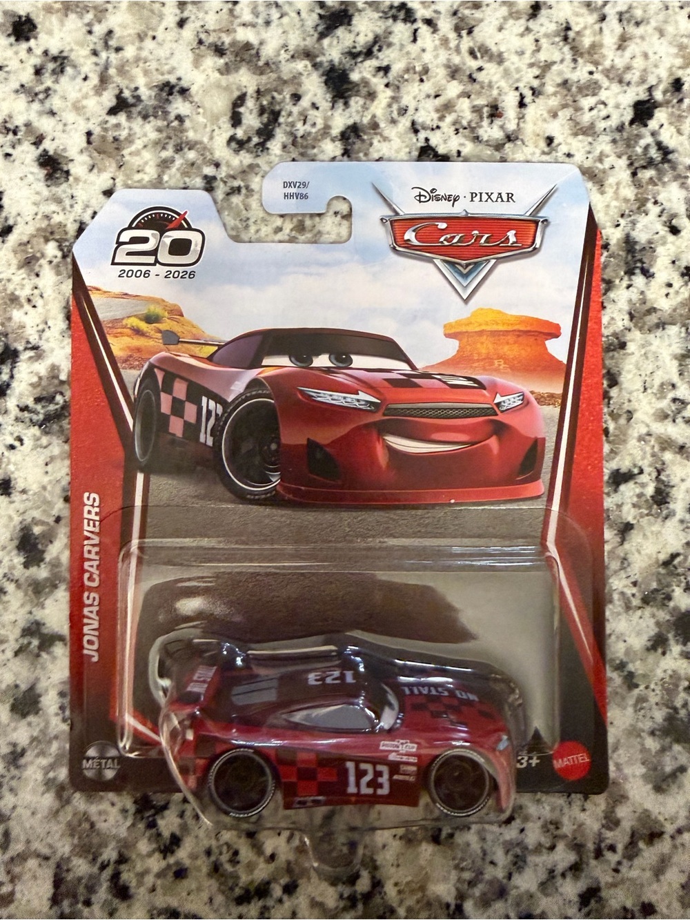 Jonas Carvers Disney Pixar Cars Die-Cast Metal Toy Car